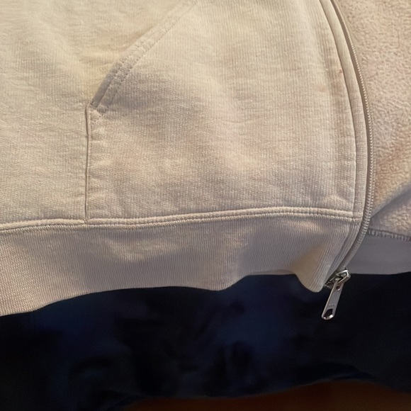 tan fruit of the loom zip up jacket S - Picture 4 of 5